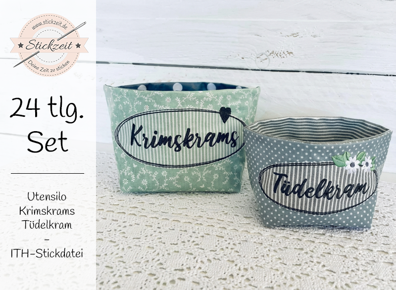 Utensilo Krimskrams Tüdelkram - ITH-Stickdatei